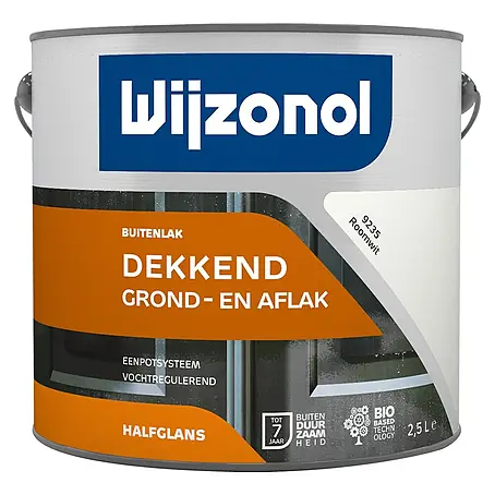 Wijzonol  Kleurlak Dekkend Halfglans 9235 Roomwit