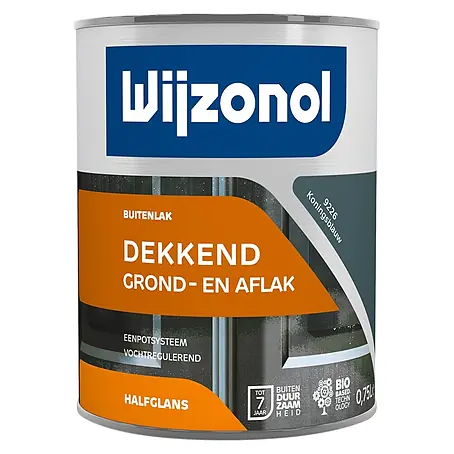 Wijzonol  Kleurlak Dekkend Halfglans 9226 Koningsblauw