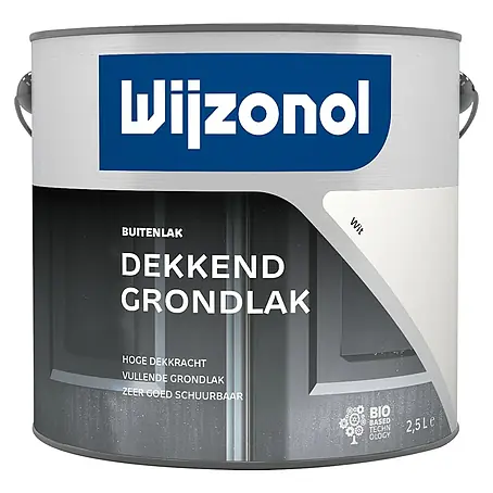 Wijzonol  Grondverf Dekkend Wit