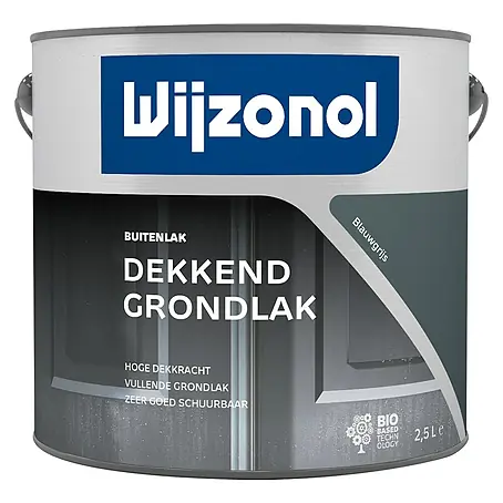 Wijzonol  Grondverf Dekkend Blauwgrijs