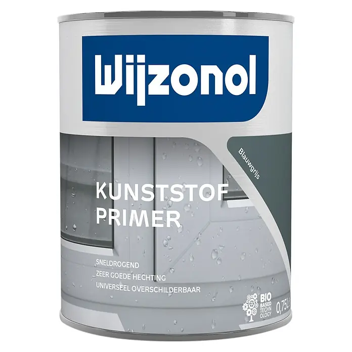 Wijzonol Kunststofprimer Blauwgrijs - Grijs - Vooraanzicht