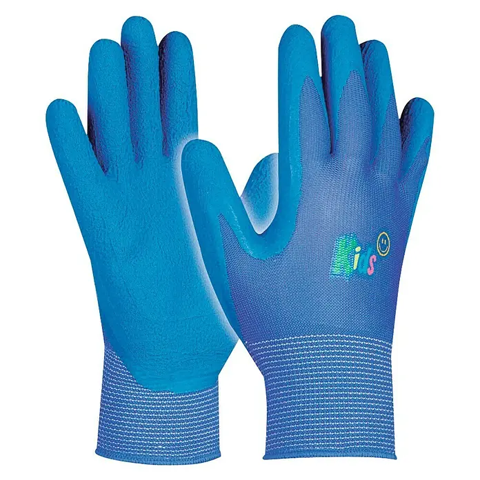 Gebol Guantes de trabajo infantiles Kids - Azul