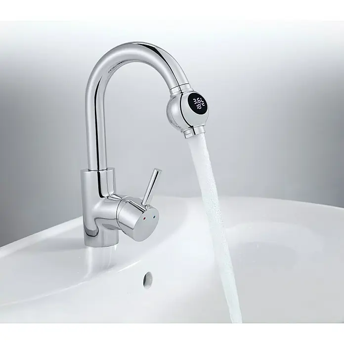 Neoperl Wassersparstrahlregler MyFlow - M22, 1 Stk., 8,3 l/min, Geeignet für: Brausearmaturen - Stimmungsaufnahme