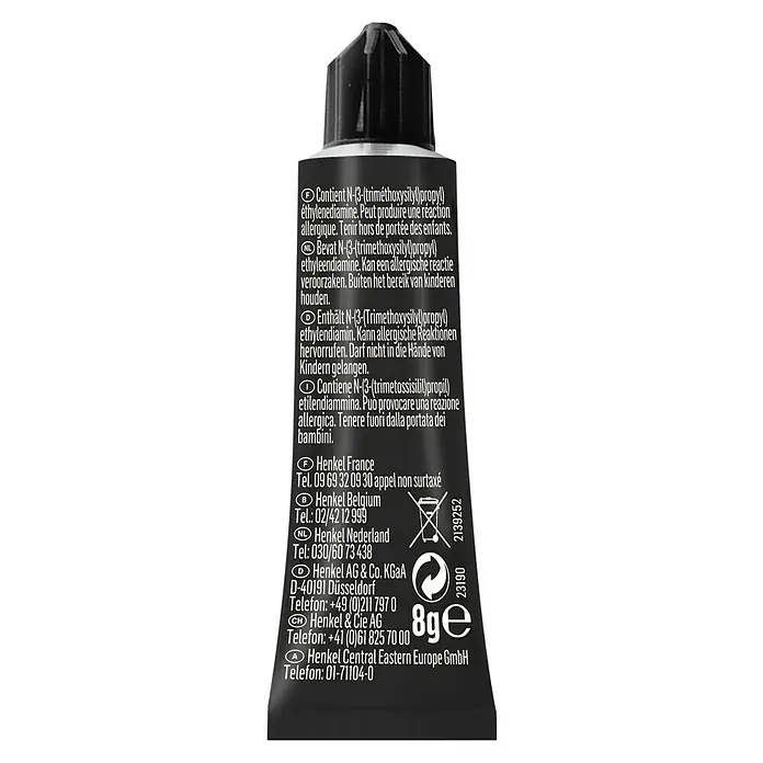 Pattex Powerkleber 100% Repair Gel - 8 g - Rückansicht