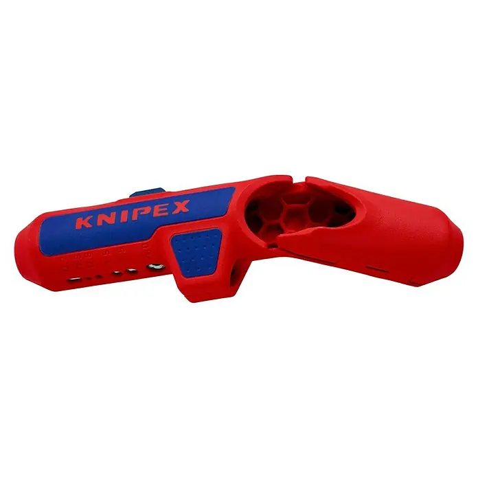 Knipex Universal-Entmanteler - Geeignet für: 0,2/0,3/0,8/1,5/2,5/4 mm² Kabelquerschnitt - Ansicht von oben