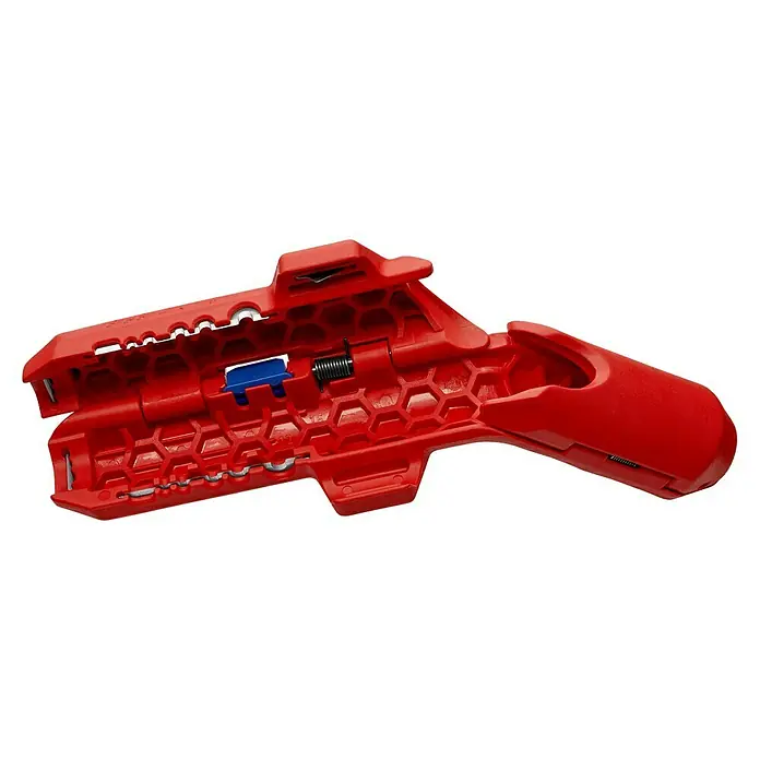 Knipex Universal-Entmanteler - Geeignet für: 0,2/0,3/0,8/1,5/2,5/4 mm² Kabelquerschnitt - Ansicht von oben