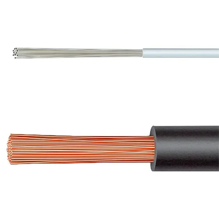 Knipex Abisolierzange - Länge: 180 mm, Material Griff: Kunststoff - Detailaufnahme