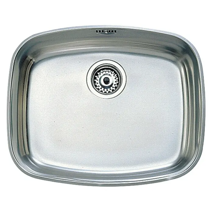 Teka Fregadero encastrable BE-50.40 - 40 x 50 cm, Acero inoxidable, Cromo