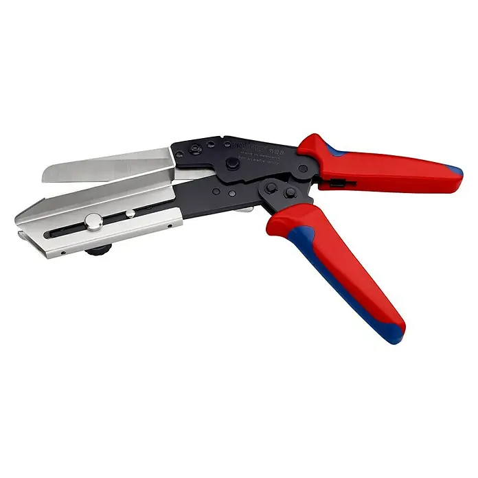 Knipex Schere - Geeignet für: Kunststoffprofile, Schnittlänge: 110 mm - Linke Seitenansicht