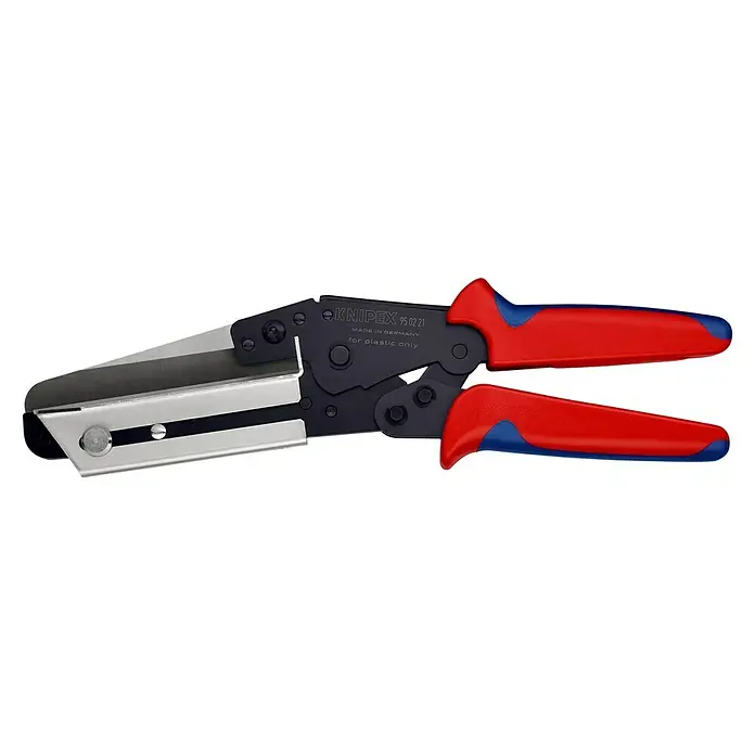 Knipex Schere - Geeignet für: Kunststoffprofile, Schnittlänge: 110 mm - Linke Seitenansicht