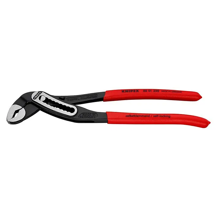 Knipex Vízpumpa fogó Alligator - Hosszúság: 250 mm - Bal profil nézet