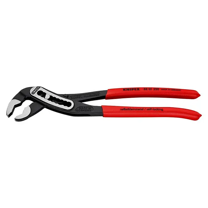 Knipex Vízpumpa fogó Alligator - Hosszúság: 250 mm - Bal profil nézet