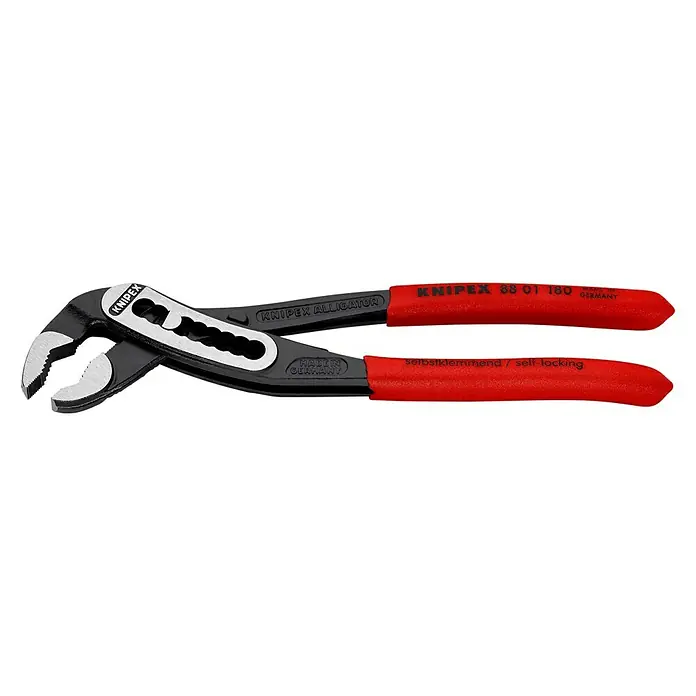 Knipex Vízpumpa fogó Alligator - Hosszúság: 180 mm - Bal profil nézet
