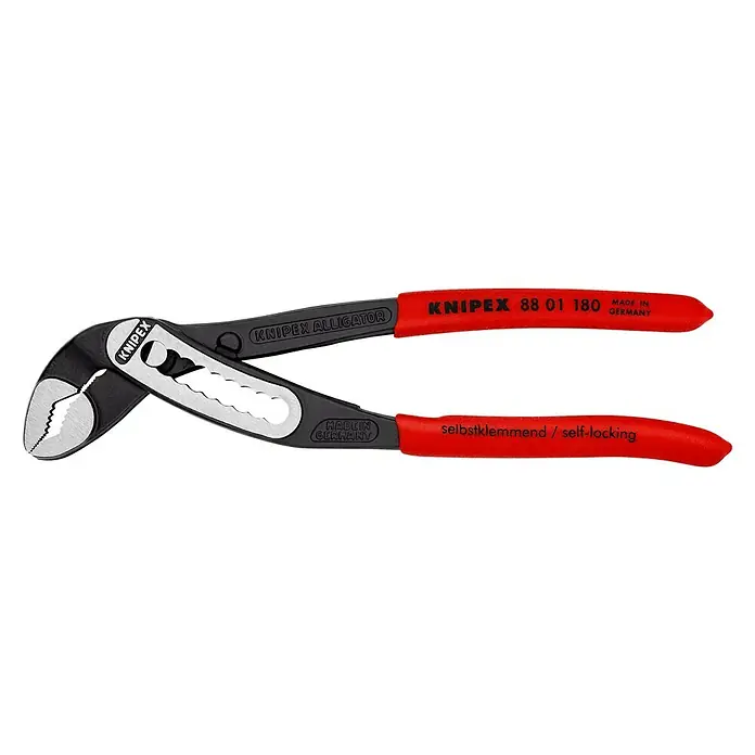 Knipex Vízpumpa fogó Alligator - Hosszúság: 180 mm - Bal profil nézet