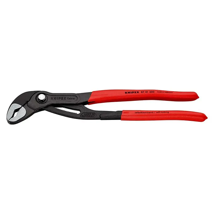 Knipex Vízpumpa fogó Cobra - Hosszúság: 300 mm - Bal profil nézet