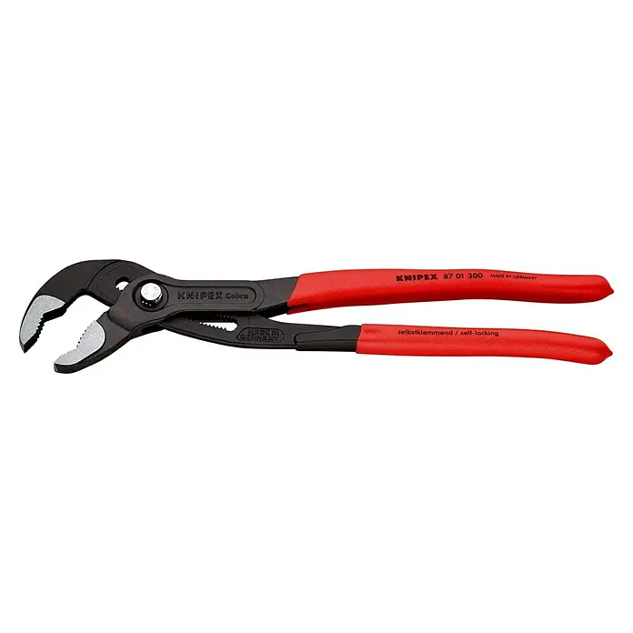 Knipex Vízpumpa fogó Cobra - Hosszúság: 300 mm - Bal profil nézet