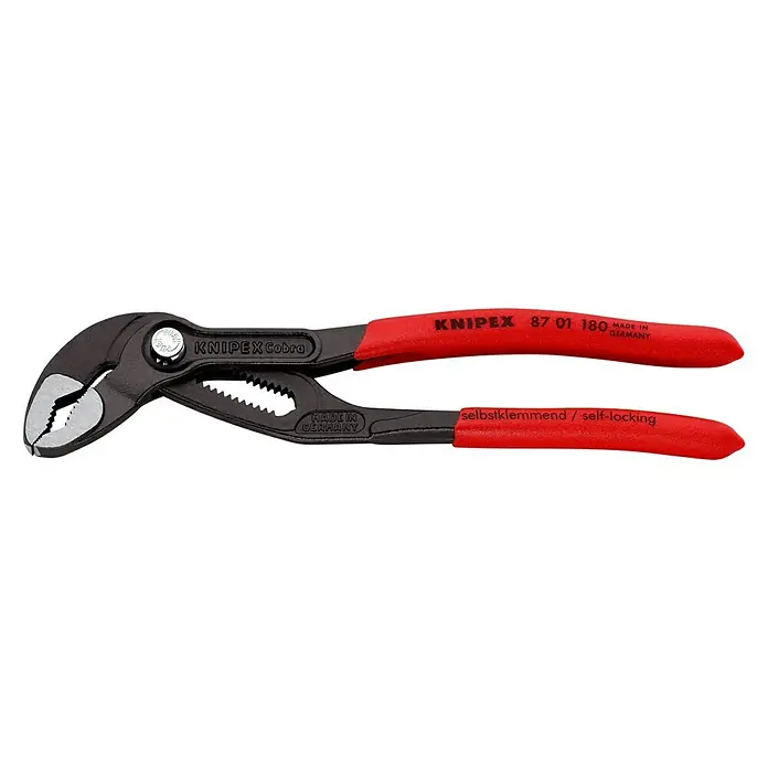 Knipex Vízpumpa fogó Cobra - Hosszúság: 180 mm - Bal profil nézet