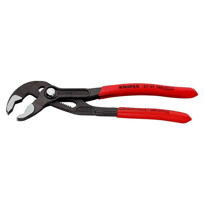 Knipex Vízpumpa fogó Cobra - Hosszúság: 180 mm - Bal profil nézet