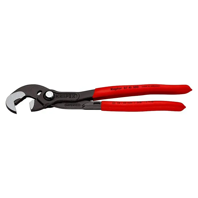 Knipex Schraubzange - Spannweite: 32 mm, Länge: 250 mm - Linke Seitenansicht