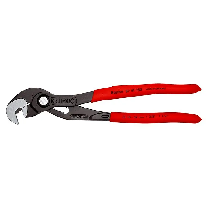Knipex Schraubzange - Spannweite: 32 mm, Länge: 250 mm - Linke Seitenansicht