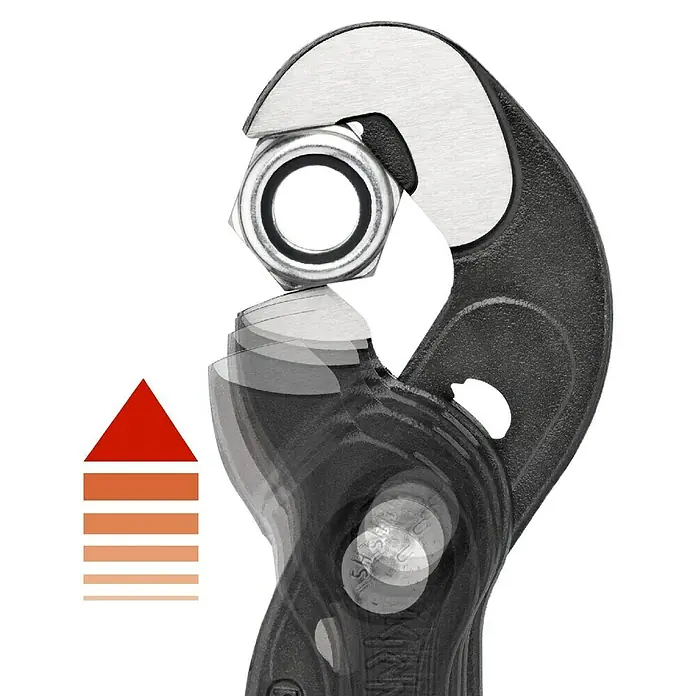 Knipex Schraubzange - Spannweite: 32 mm, Länge: 250 mm - Anwendungsbeispiel