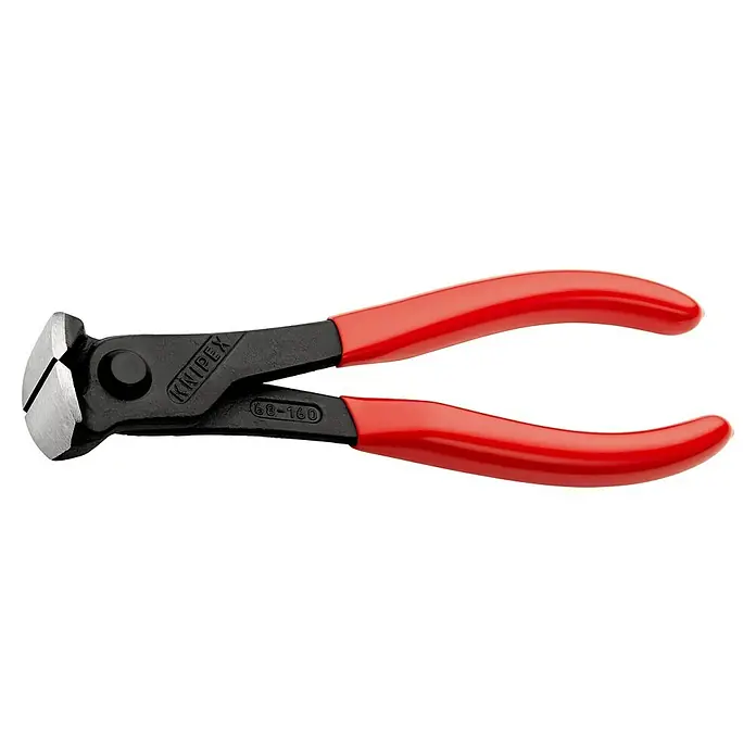 Knipex Vornschneider - Länge: 160 mm, Poliert, Kunststoff überzogen - Linke Seitenansicht