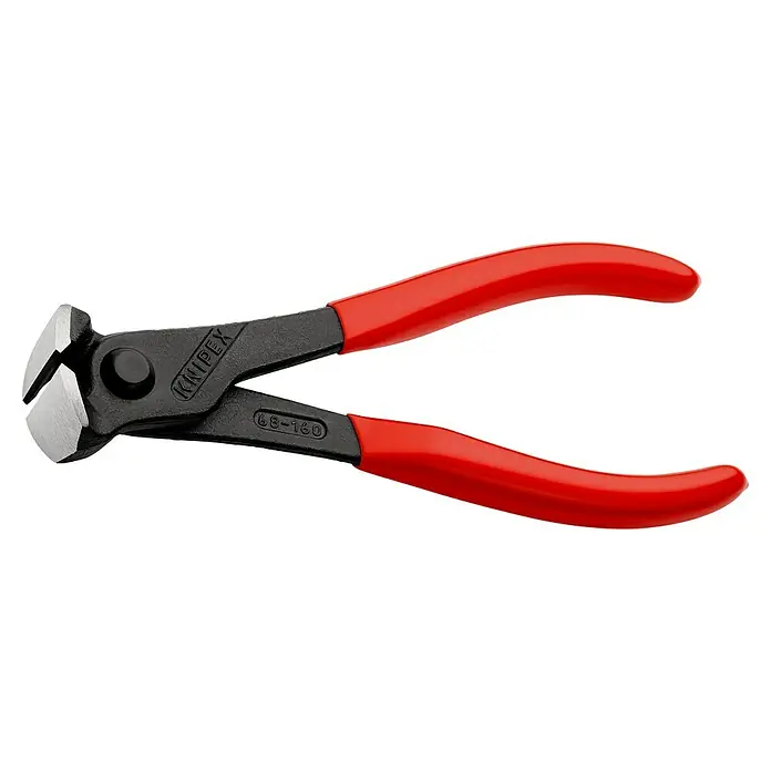 Knipex Vornschneider - Länge: 160 mm, Poliert, Kunststoff überzogen - Linke Seitenansicht