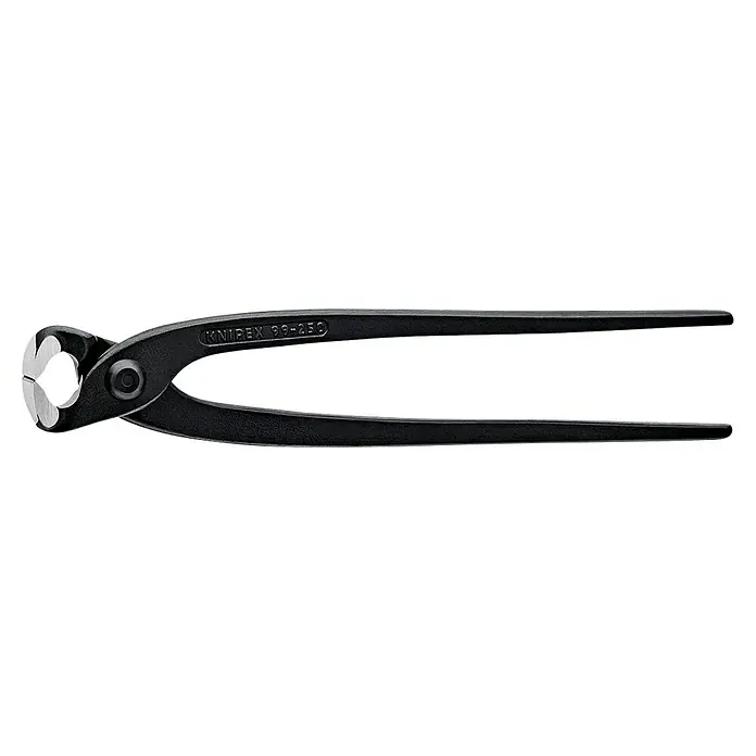 Knipex Monierzange - Länge: 250 mm, Spezial-Werkzeugstahl - Linke Seitenansicht