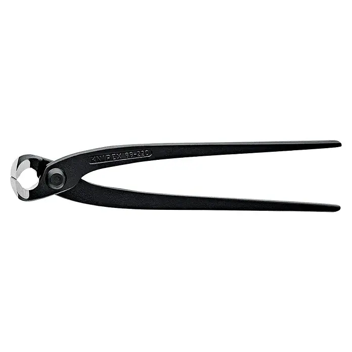Knipex Monierzange - Länge: 220 mm, Spezial-Werkzeugstahl - Linke Seitenansicht