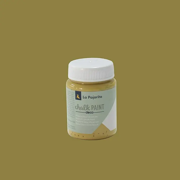 La Pajarita Pintura de tiza Chalk Paint - Dijon, 75 ml, Mate