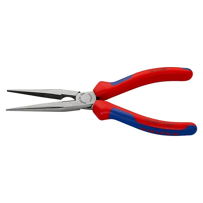 Knipex Flachrundzange - Flach-rund, Länge: 200 mm, Poliert - Linke Seitenansicht