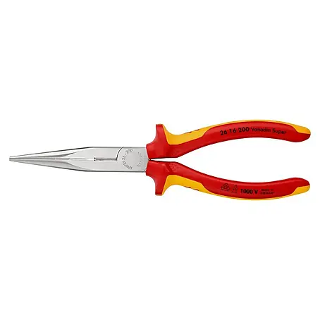 Knipex  Lapos kerek orrú fogó