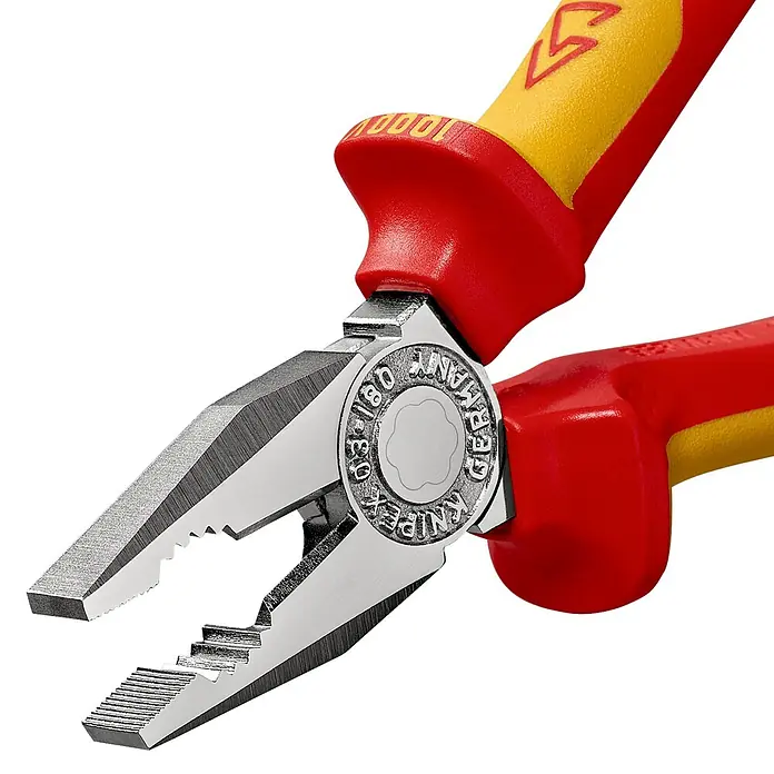 Knipex Kombizange - Länge: 180 mm - Detailaufnahme