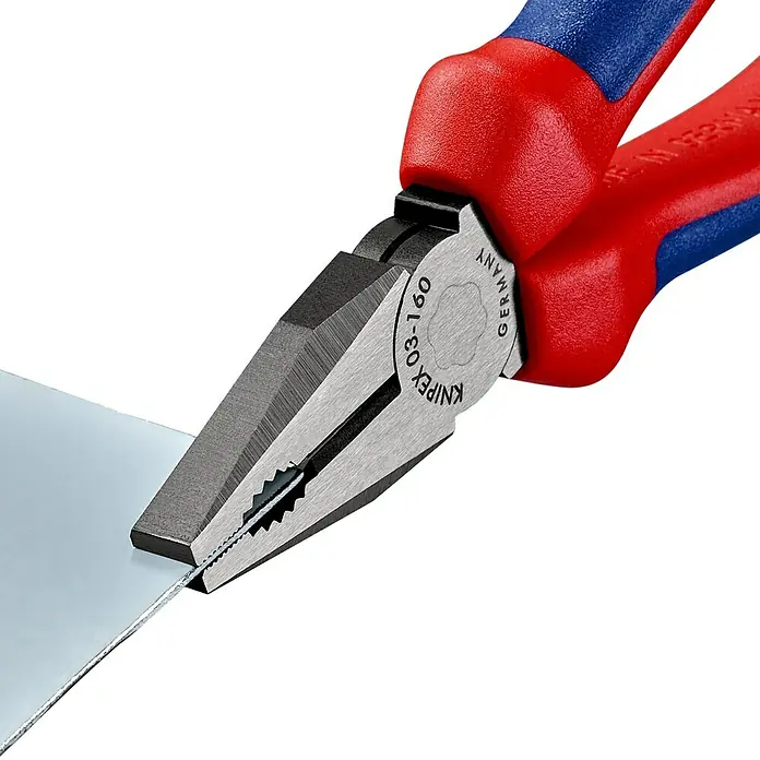 Knipex Kombizange - Länge: 160 mm, Gehärtete Schneiden, Poliert - Anwendungsbeispiel