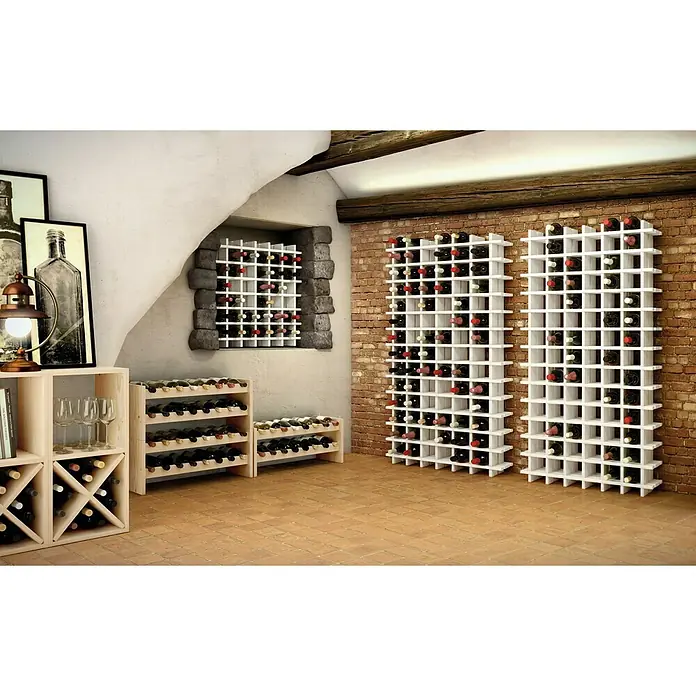 Astigarraga Weinregal - L x B x H: 25 x 68 x 30 cm, Anzahl Flaschen: 16 Stk.