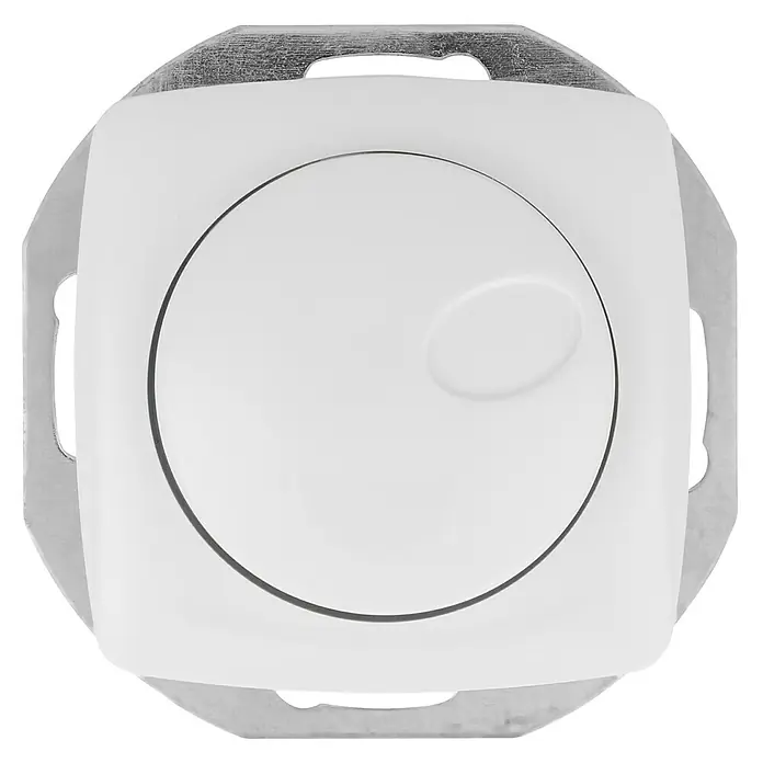 UniTEC Roma Dimmer - 20 W - 400 W, Unterputz - Vorderansicht