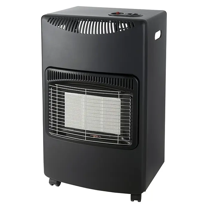 Gasheizstrahler Infrarot - 4,2 kW, Piezo-Zündung - Diagonale Ansicht