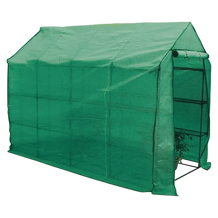 Invernadero Tomatera - L x An x Al: 290 x 143 x 196 cm, Verde