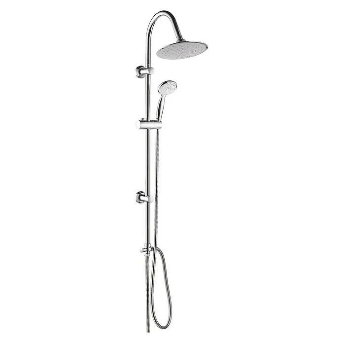 Rousseau Sistema de ducha Dunedin - Con selector, Número de tipos de chorro: 4 ud., Cromo