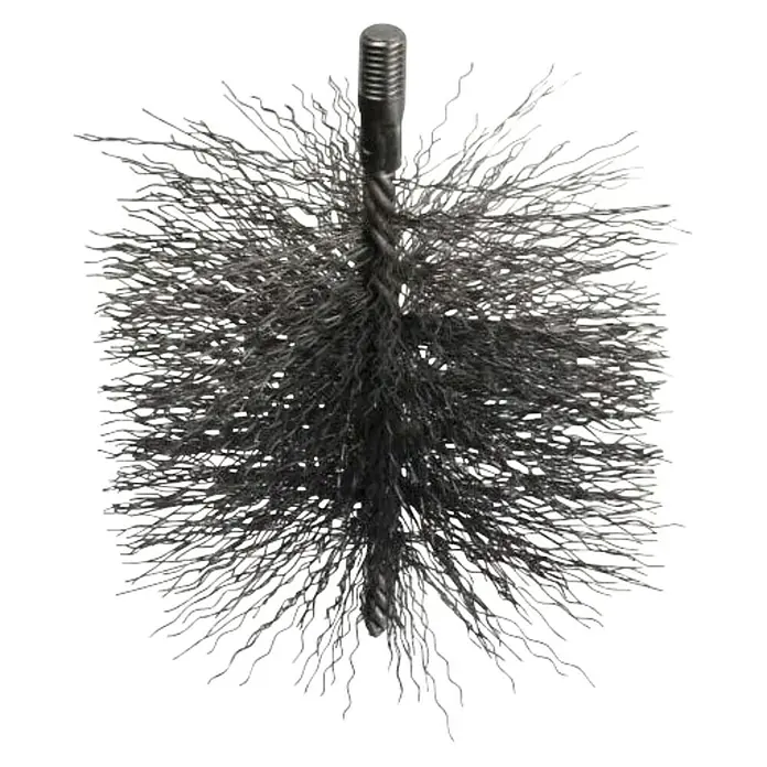 Četka za čišćenje - Čelik, Promjer: 14 cm - Pogled sprijeda