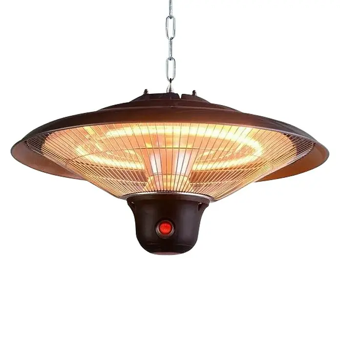 Stropna viseća grijalica - 1.500 W - Pogled sprijeda