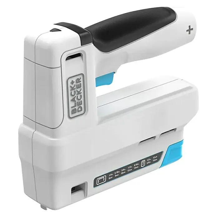 Black+Decker Grapadora de batería BCN115-XJ-Li - 3,6 V, 1 batería, 1,5 Ah - Vista angular