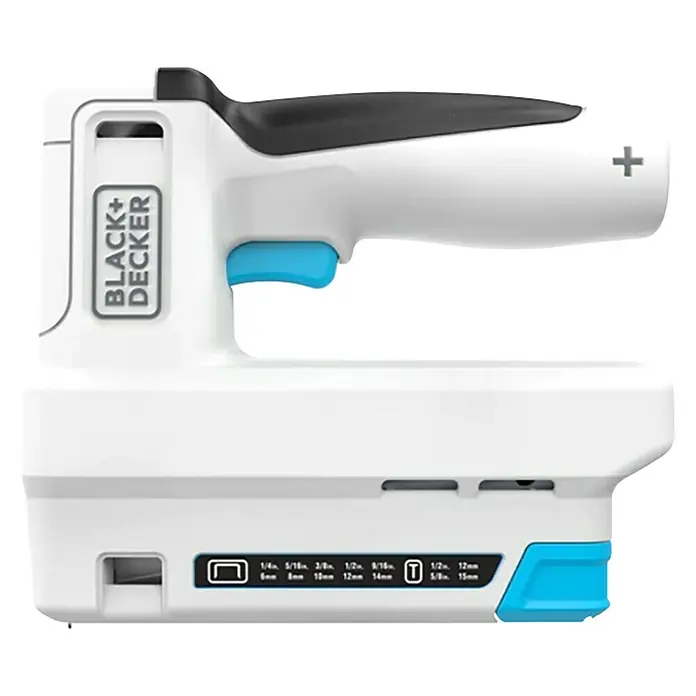Black+Decker Grapadora de batería BCN115-XJ-Li - 3,6 V, 1 batería, 1,5 Ah - Vista de perfil derecho