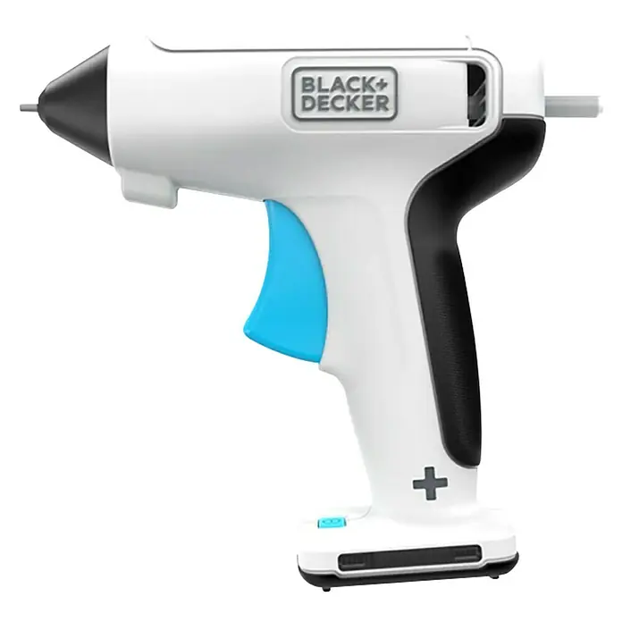 Black+Decker Pistola termoencoladora con batería BCGL115 3,6V-Li - 3,6 V - Vista de perfil izquierdo