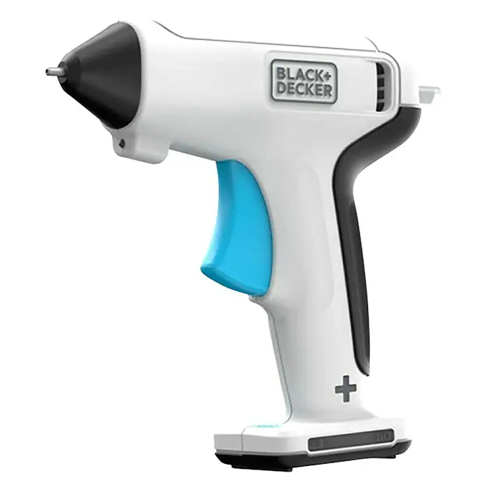 Black+Decker Pistola termoencoladora con batería BCGL115 3,6V-Li - 3,6 V - Vista angular