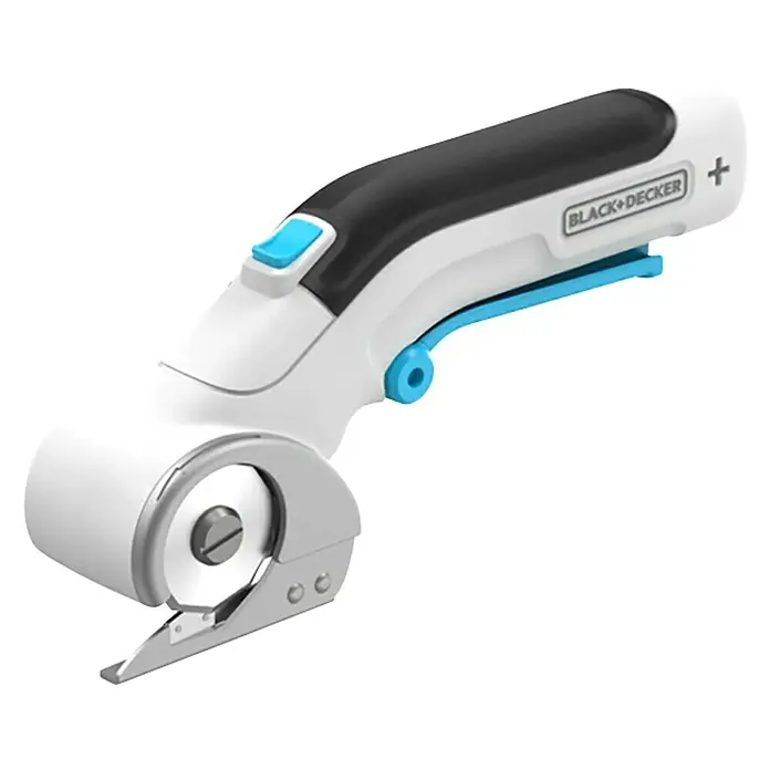 Black+Decker Cúter circular BCRC115-XJ - 3,6 V, 1,5 Ah, Iones de litio - Vista angular