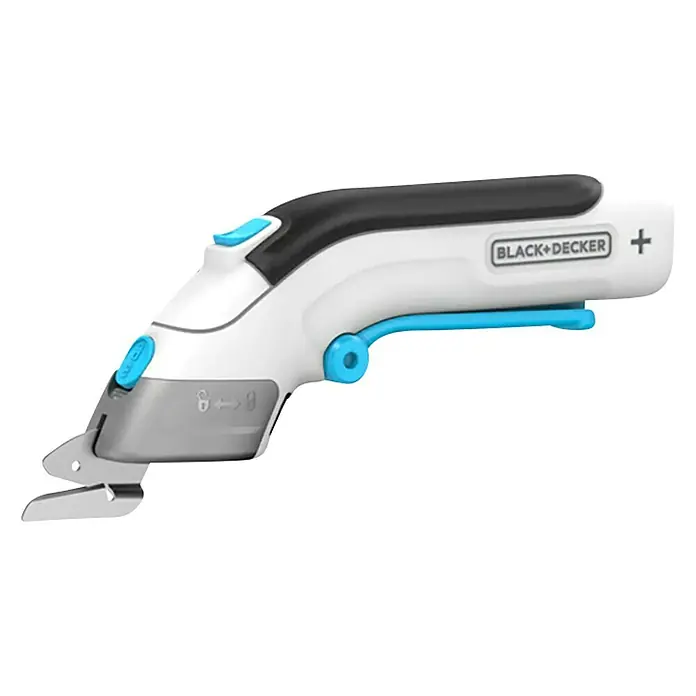 Black+Decker Tijera de batería BCSC115 3,6V-Li - 3,6 V, 1 batería, 1,5 Ah - Vista angular