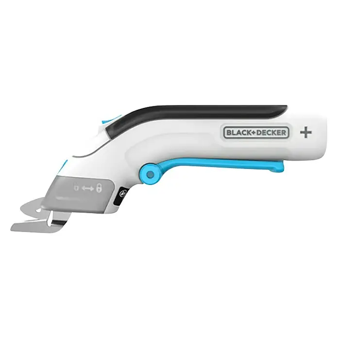 Black+Decker Tijera de batería BCSC115 3,6V-Li - 3,6 V, 1 batería, 1,5 Ah - Vista de perfil izquierdo