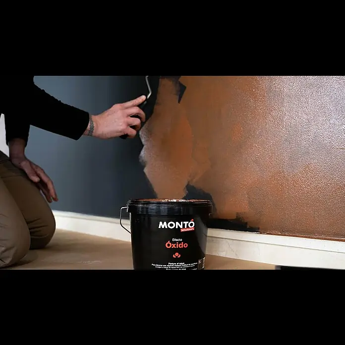 Montó Pintura para efectos decorativos - óxido, 250 ml - Efecto oxidado en paredes