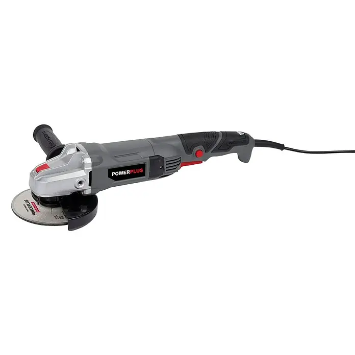PowerPlus Haakse slijper set - 900 W, Schijfdiameter: 125 mm, Onbelast toerental: 0 tpm - 12.000 tpm - Close-up